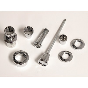 1965-1966 Deluxe Dash Bezel and Knob Kit 1965-1966 Deluxe Dash Bezel and Knob Kit