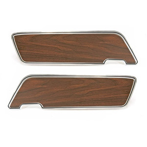1969-1970 Deluxe Door Panels, Walnut Inserts 1969-1970 Deluxe Door Panels, Walnut Inserts