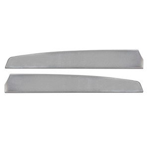 1967 Deluxe Door Panel Inserts (brushed Aluminum With Correct Polished Raised Bead & Mounting Spikes W/out Hole) 1967 Deluxe Door Panel Inserts (brushed Aluminum With Correct Polished Raised Bead & Mounting Spikes W/out Hole)
