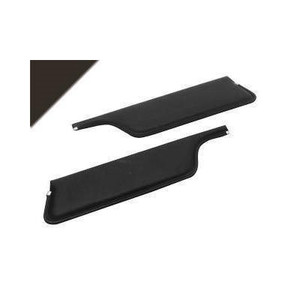 1967-1968 Mustang Convertible Sun Visors, Black 1967-1968 Mustang Convertible Sun Visors, Black
