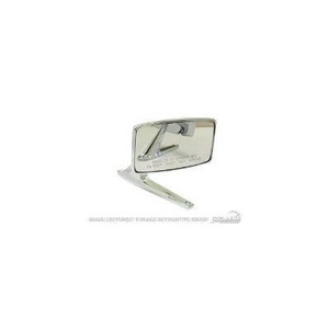1967-1968 Side View Mirror, Convex Glass, RH 1967-1968 Side View Mirror, Convex Glass, RH