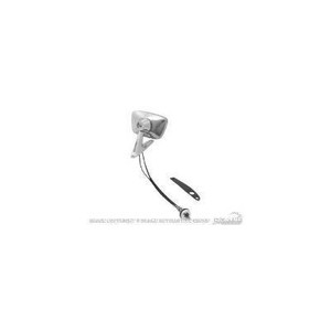 1967-1968 Remote Outside Mirror, LH 1967-1968 Remote Outside Mirror, LH