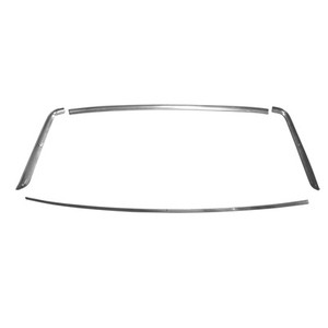1967-1968 Rear Window Molding Set, Coupe 1967-1968 Rear Window Molding Set, Coupe