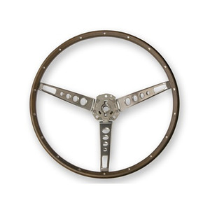 1965-1966 Mustang Deluxe Wood Steering Wheel 1965-1966 Mustang Deluxe Wood Steering Wheel