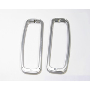 1967-1977 Bronco Tail Light Bezels, Billet 1967-1977 Bronco Tail Light Bezels, Billet