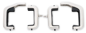 1966-1977 Bronco Radiator Bracket Set, 4 Row, Stainless Steel 1966-1977 Bronco Radiator Bracket Set, 4 Row, Stainless Steel
