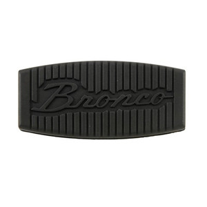 1966-1989 Bronco Script Brake Pedal Pad, Automatic Transmission 1966-1989 Bronco Script Brake Pedal Pad, Automatic Transmission