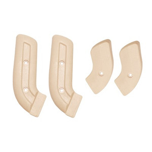 1967-1977 Bronco Seat Hinge Covers, Neutral 1967-1977 Bronco Seat Hinge Covers, Neutral