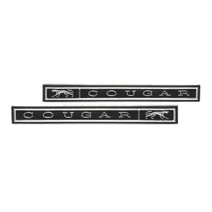 1967-1968 Cougar Quarter Emblems 1967-1968 Cougar Quarter Emblems