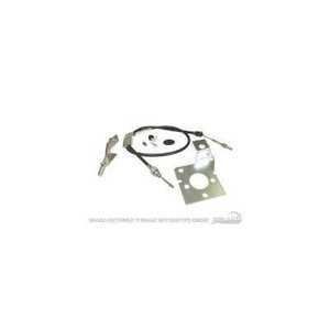 1967-1968 Mustang Clutch Cable Kit, T5/Tremec 1967-1968 Mustang Clutch Cable Kit, T5/Tremec