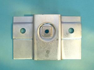 1971-1973 Quarter Window Guide Lower Bracket Support LH & RH 1971-1973 Quarter Window Guide Lower Bracket Support LH & RH