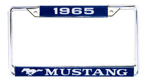 1965 Mustang License Frame 1965 Mustang License Frame