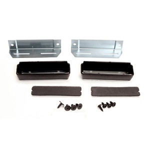 1965-1966 Deluxe Door Panel Cup Kit, Black 1965-1966 Deluxe Door Panel Cup Kit, Black