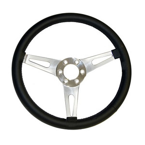 1965-1973 Corso Feroce Leather Steering Wheel, 14", 6 Hole 1965-1973 Corso Feroce Leather Steering Wheel, 14", 6 Hole