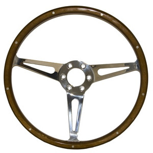 1965-1973 GT350 Wood Steering Wheel, 14", 6 Hole 1965-1973 GT350 Wood Steering Wheel, 14", 6 Hole