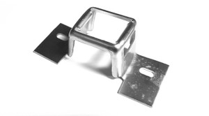 1968 Trunk Latch Striker Plate, Replated Original 1968 Trunk Latch Striker Plate, Replated Original