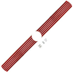 1965-1966Tail Light Panel Finned Grille