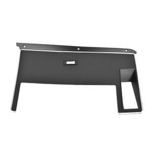 1971-1973Dash Trim With Seat Belt Warning Light Opening Black