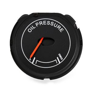 1967-1968Oil Pressure Gauge For Instrument Bezel Top Left 1967-1968Oil Pressure Gauge For Instrument Bezel Top Left