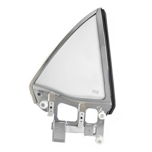 1967-1968Quarter Window Assembly Convertible Clear Glass Passenger Side