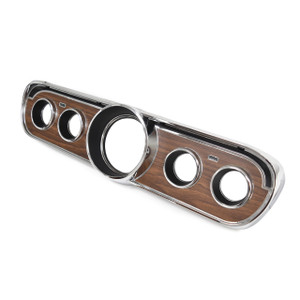 1965-1966Instrument Bezel Deluxe Woodgrain 1965-1966Instrument Bezel Deluxe Woodgrain