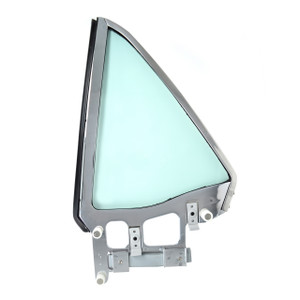 1965-1966Quarter Window Assembly Coupe Tinted Glass Driver Side 1965-1966Quarter Window Assembly Coupe Tinted Glass Driver Side
