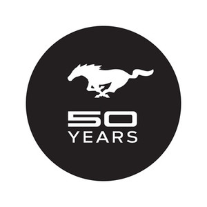 50 Years Windshield Decal 50 Years Windshield Decal