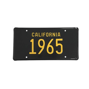 1965 California License Plate 1965 California License Plate