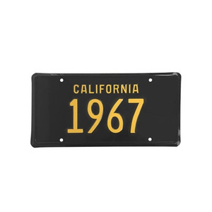 1967 California License Plate 1967 California License Plate