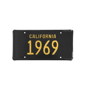1969 California License Plate 1969 California License Plate