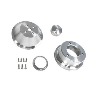 1965-1969 289-302 Billet Pulley Kit Single Groove 1965-1969 289-302 Billet Pulley Kit Single Groove