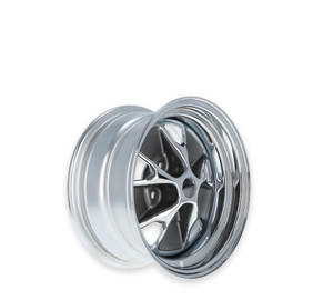 14x7 Styled Steel Wheel Chrome/charcoal 14x7 Styled Steel Wheel Chrome/charcoal
