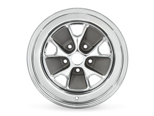 15x7 Styled Steel Wheel Chrome/charcoal 15x7 Styled Steel Wheel Chrome/charcoal