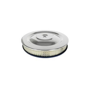 Chrome Hipo Air Cleaner Assembly With Offset Base Chrome Hipo Air Cleaner Assembly With Offset Base