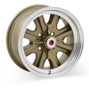 Legendary Wheels HB44 - 15x7 - 4x4.5 - 4.25 BS - Gold Haze