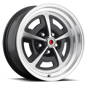 Legendary Wheels Magnum 50016x85x4.54.50 BS, Gloss Black/Machined