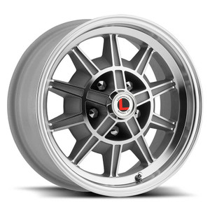 Legendary Wheels GT717x75x4.54.25 BSMachined/Clear Coat