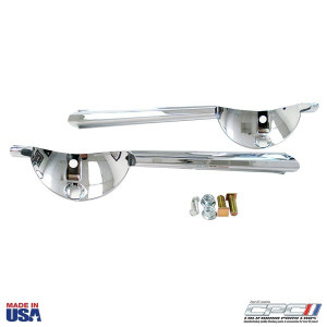 1965 Premium Concours Correct Mustang Fog Light Bars, Includes Left & Right Side, Hardware. Chrome 1965 Premium Concours Correct Mustang Fog Light Bars, Includes Left & Right Side, Hardware. Chrome