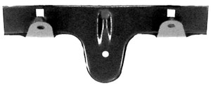 1969 Mustang Bumper License Bracket Front 1969 Mustang Bumper License Bracket Front