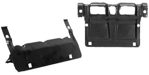 1971-1972 Mustang Bumper License Holder Bracket Front 1971-1972 Mustang Bumper License Holder Bracket Front