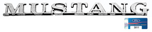 1965-1966 Mustang Emblem Fender Emblem 1965-1966 Mustang Emblem Fender Emblem