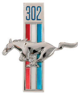 1968 Mustang Emblem Running Horse LH 1968 Mustang Emblem Running Horse LH