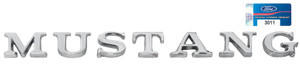 1965-1972 Mustang Fender/Trunk Letter Set 1965-1972 Mustang Fender/Trunk Letter Set