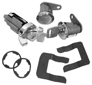 1970-1973 Mustang Lock Kit Ignition & Door 1970-1973 Mustang Lock Kit Ignition & Door