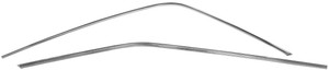 1969-1970 Mustang Molding Drip Rail Pair Fastback 1969-1970 Mustang Molding Drip Rail Pair Fastback