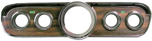 1965-1966 Mustang Instrument Bezel Deluxe 1965-1966 Mustang Instrument Bezel Deluxe