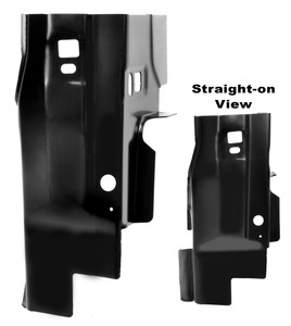 1971-1973 Mustang Cowl Panel To Shock Tower Brace LH 1971-1973 Mustang Cowl Panel To Shock Tower Brace LH