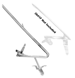 1965-1966 Mustang Vent Window Trim LH with Pivot 1965-1966 Mustang Vent Window Trim LH with Pivot