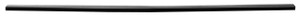 1971-1973 Mustang Molding Hood (black) 1971-1973 Mustang Molding Hood (black)