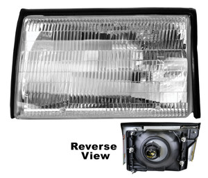 1987-1993 Mustang Headlamp Assembly LH 1987-1993 Mustang Headlamp Assembly LH